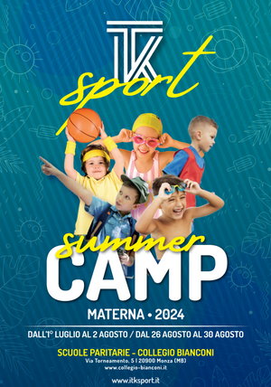 <center>Summer Camp - Collegio Bianconi - Materne</center>