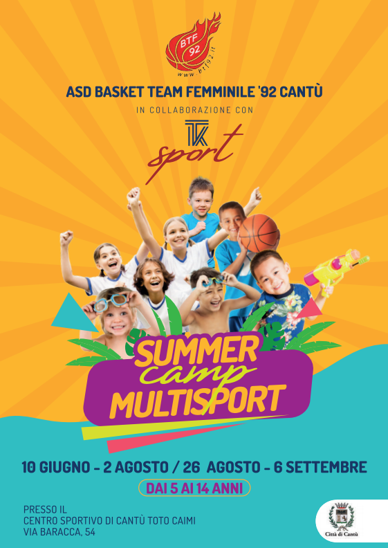 <center>Summer Camp - Cantù</center>