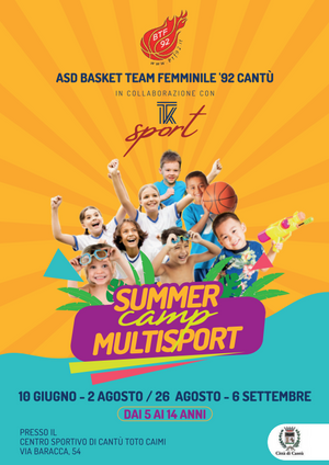 <center>Summer Camp - Cantù</center>
