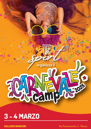 🎭 CARNEVALE CAMP 2025 🎭 Collegio Bianconi