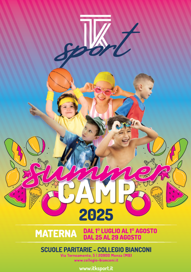 <center>Summer Camp - Collegio Bianconi - Materne</center>