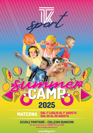 <center>Summer Camp - Collegio Bianconi - Materne</center>