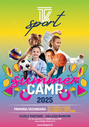 <center>Summer Camp - Collegio Bianconi - Primaria/Secondaria</center>