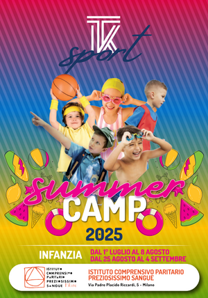 <center>Summer Camp - Preziosine Milano - Materne</center>