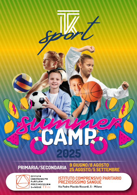 <center>Summer Camp - Preziosine Milano - Primaria/Secondaria</center>