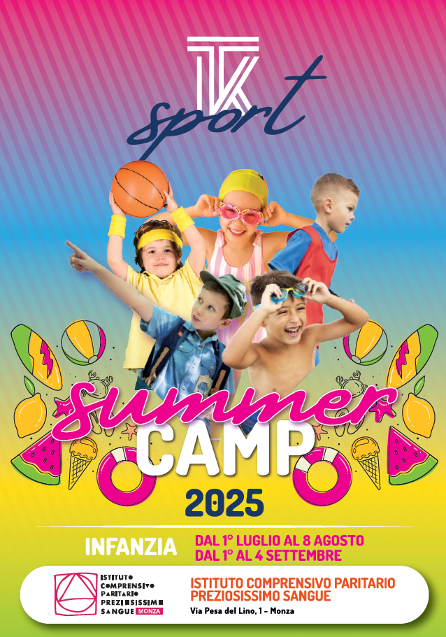 <center>Summer Camp - Preziosine Monza - Materne</center>