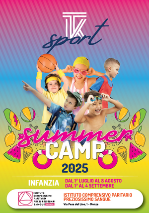 <center>Summer Camp - Preziosine Monza - Materne</center>