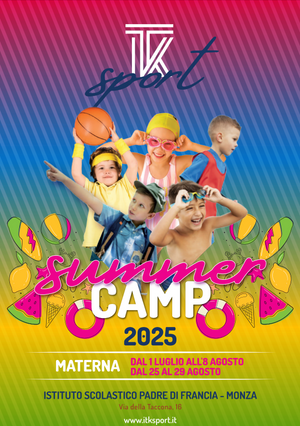 <center>Summer Camp - Padre di Francia - Materne</center>